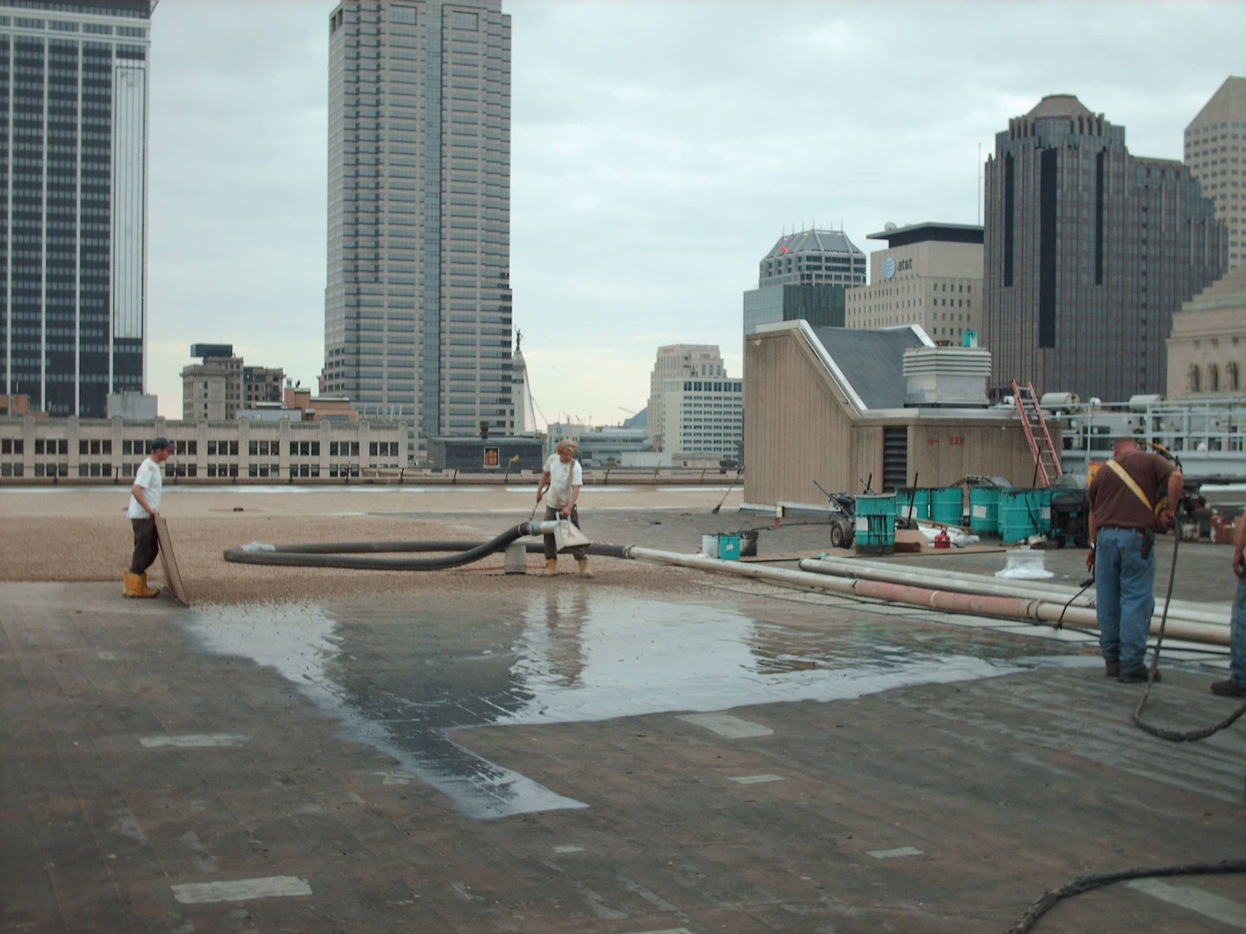 Rock Vacuum From Single Ply and IRMA Systems RK HydroVac